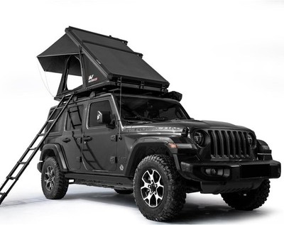 Naturnest Hardshell Roof Top Tent Polaris plus Car Camping Tent w/ Luggage Bars