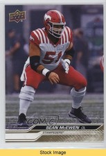 2024 Upper Deck CFL Gold Sean McEwen #50 READ r6v