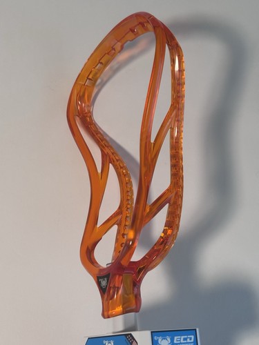 East Coast Dyes (ECD) Unstrung ION Men’s Lacrosse Head -Lava Orange- Brand NEW! - Picture 4 of 13