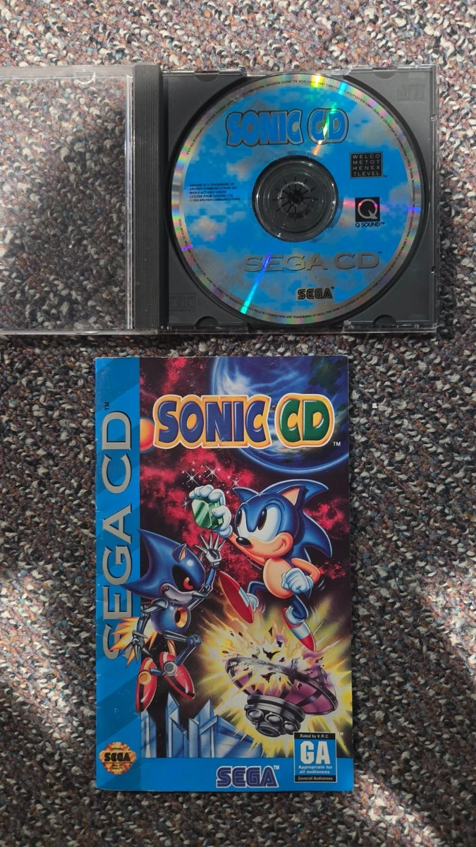 SEGA Video Games Sonic CD 1993 Just Listed 2026