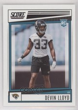 2022 Score Rookies Devin Lloyd #350 2xd