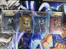 Bandai Dragon Ball Super Card Game Zenkai Tournament Winner Foil Lot 4 Cards