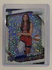 2025 Panini Prizm WNBA #149 Kiki Iriafen White Sparkle Prizms
