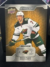 2023-24 Upper Deck Engrained Brock Faber RC Rookie #138 Oak /399