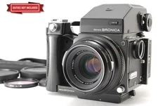 [Near MINT] Zenza Bronica ETR Camera AE II Prism Finder 75mm F/2.8 From JAPAN