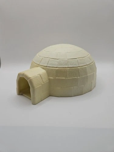 Vintage Igloo Playmobil Eskimo Inuit Arctic Polar