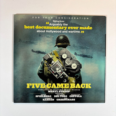 Five Came Back FYC DVD Promo Screener DOCUMENTARY Netflix