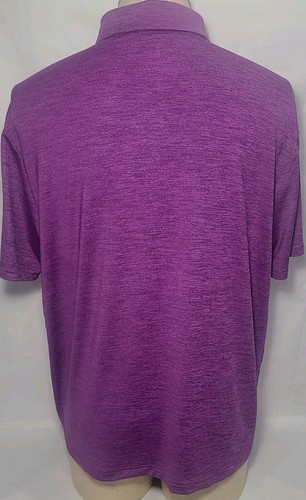 Under Armour The Playoff Polo Troon North Logo Lila Poloshirt Herren XL Gebraucht - Bild 2 von 13