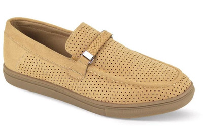BROOKLYN 718 Casual Slip On Shoes Natural Size 10