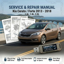 Kia Cerato Forte 2013 2014 2015 2016 2017 2018 Service Repair Workshop Manual