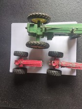 Two Vintage International Toy Tractors In One Vintage John Deere Toy Tractor