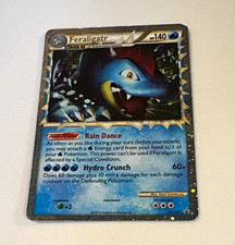 Feraligatr PRIME HGSS07 HGSS Promo Holo Stage 2 140 HP English Rain Dance on eBay