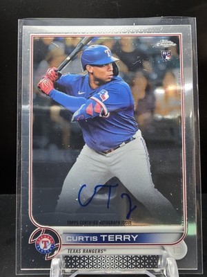 CZA403 - 2022 Topps Chrome Curtis Terry #RA-CT Auto RC