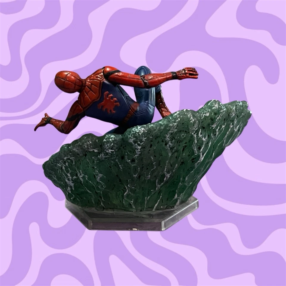 Lote de 3 figuras sueltas Marvel Spider-Man Far from Home Deluxe 2019 Mysterio Foto 3 de 4