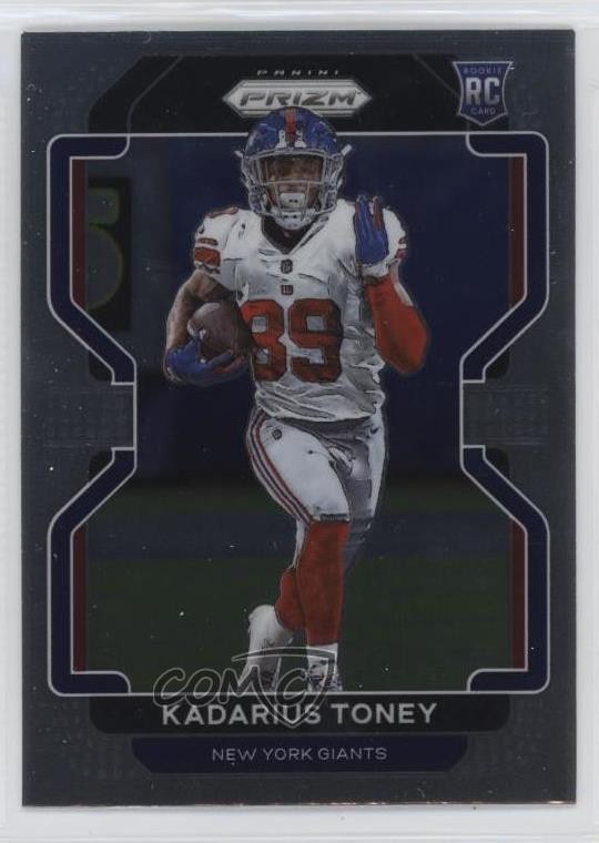 2021 Panini Prizm Rookie Kadarius Toney #342 12v9