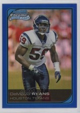 2006 Bowman Chrome Blue Refractor /150 DeMeco Ryans #98 v9t