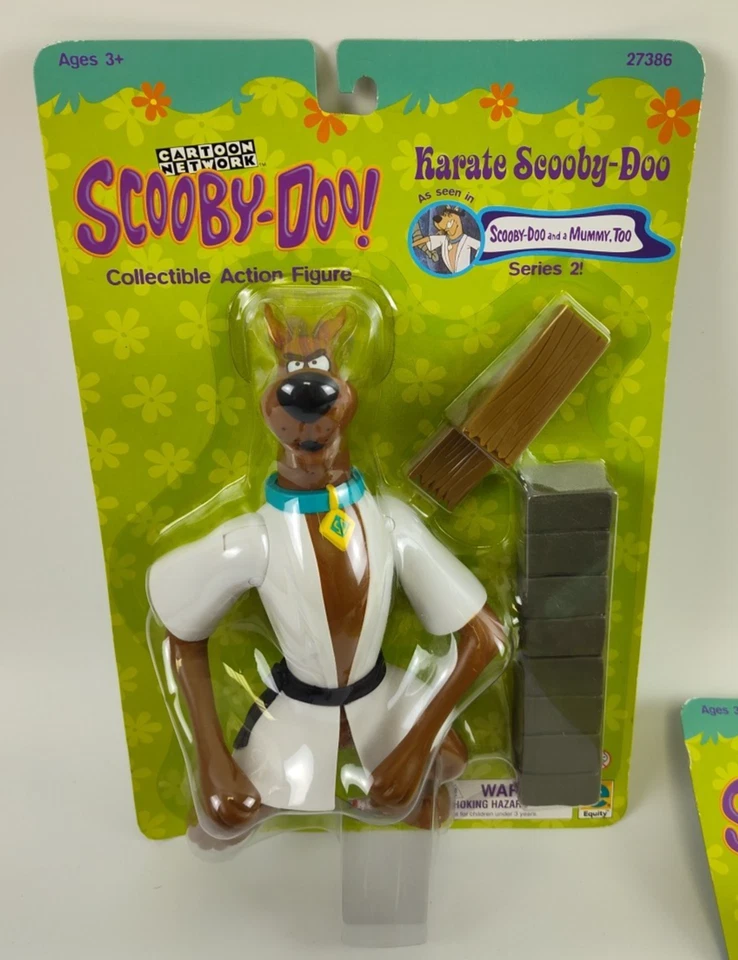 Cartoon Network 2000 Scooby-Doo Series 2 Complete Set Of 4 Action Figures New - Image 3 of 4