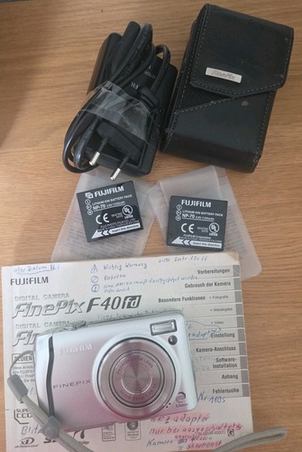 Fujifilm Finepix F40 fd mit 2 Akkus (Zubehörpaket) - Bild 2 von 3
