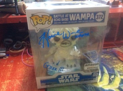 Funko Pop Autographed Signed By Howie Weed Wampa 372 Star Wars Amazon JSA COA