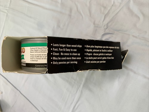 Flavorwood BBQ Grilling Smoke APPLE, HICKORY & MESQUITE COMPRESSED WOOD - 3 CANS - Bild 5 von 5