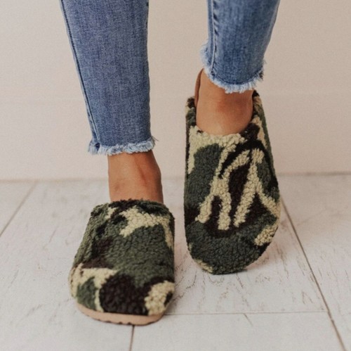 Steve Madden Vesa Camo Slippers Women's Size 7 Slip On Shoes | eBay
