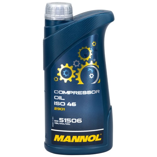 1 Litro Original Mannol Aceite para Compresor Oil Iso 46 Compresor Aceite ISO46 - Imagen 4 de 6