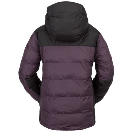 Brand New Womens 2024 Volcom Puffelup Jacket Blackberry Size Small - Picture 2 of 5