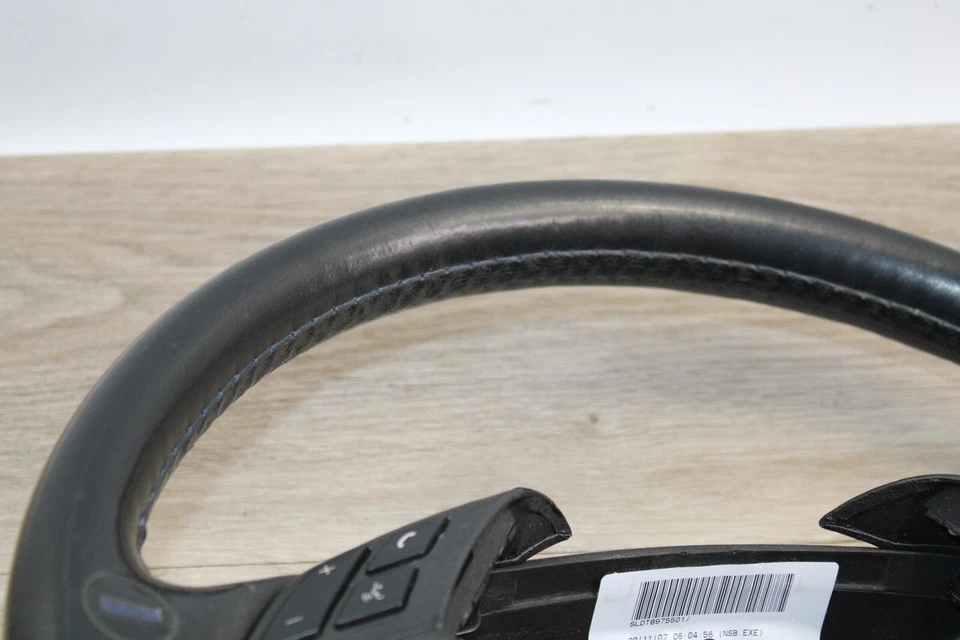 07-08 BMW E65 ALPINA B7 РУЛЕВОЕ КОЛЕСО СИНИЙ И ЗЕЛЕНЫЙ ШОВ OEM - Изображение 4 из 4