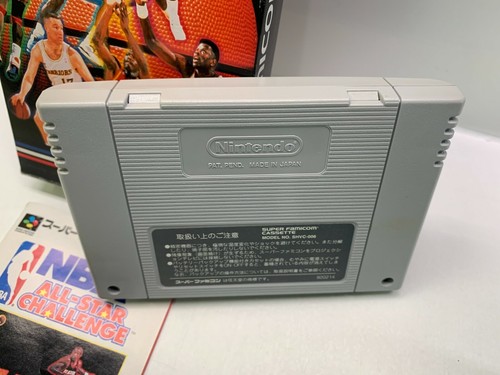 NBA ALL-STAR CHALLENGE - SUPER FAMICOM SNES - NTSC JAPAN VERSION SFC - Foto 7 di 11