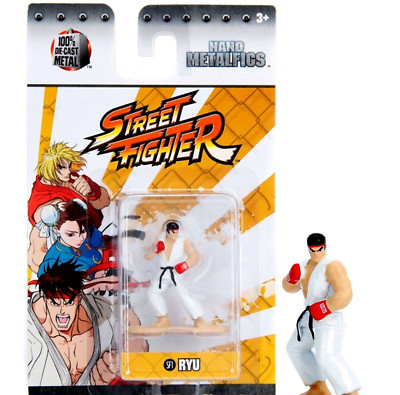 Jada Toys Street Fighter Nano Metalfigs 1.5 Inch Die Cast Metal Figure - SF1 RYU