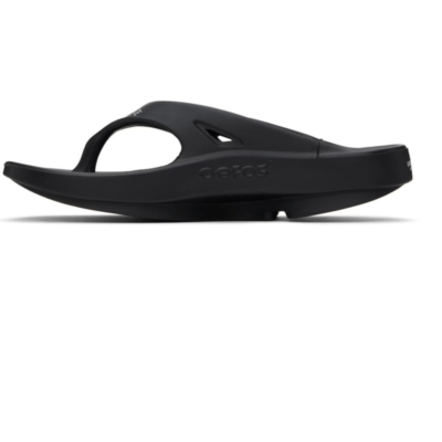 OOFOS X UNDERCOVER Black Edition Original Sport Flip Flops