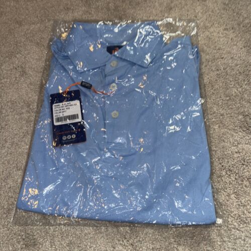 Donald Ross Sport Golf Polo Shirts Men's Small Blue New