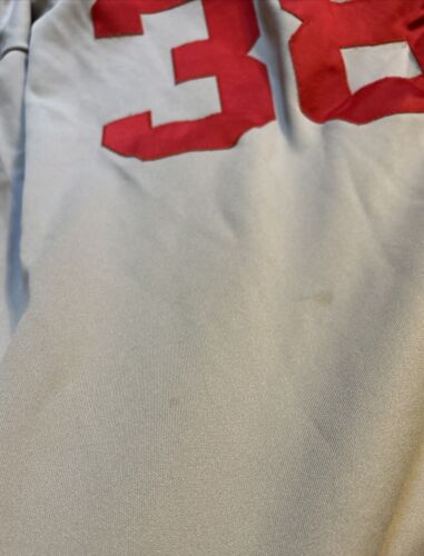 Vtg Majestic Boston Red Sox Curt Schilling #38 Baseball Jersey Gray Mens 2XL - Picture 20 of 22