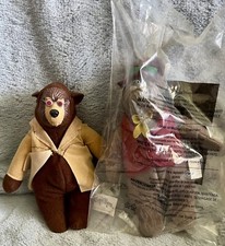 Disney  s The Country Bears Jamboree Lot of 2 McDonald's Happy Meal Toys Plush