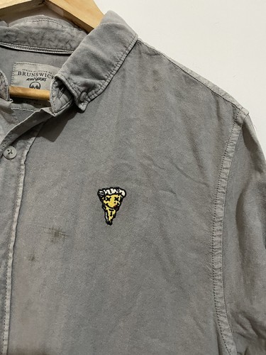 Brunswick Kon Series Size L/G Men's Button Down Long Sleeve Shirt Khaki Green - Picture 4 of 12
