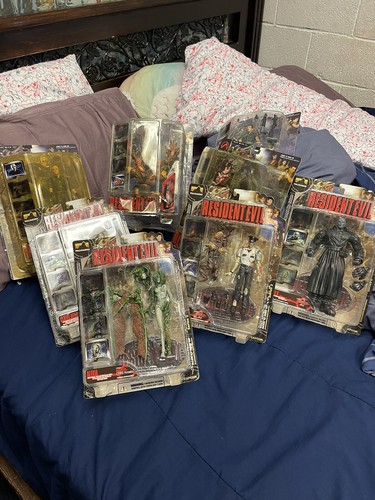 resident evil palisades series 1 & 2 complete 2002 new sealed william birkin G-4