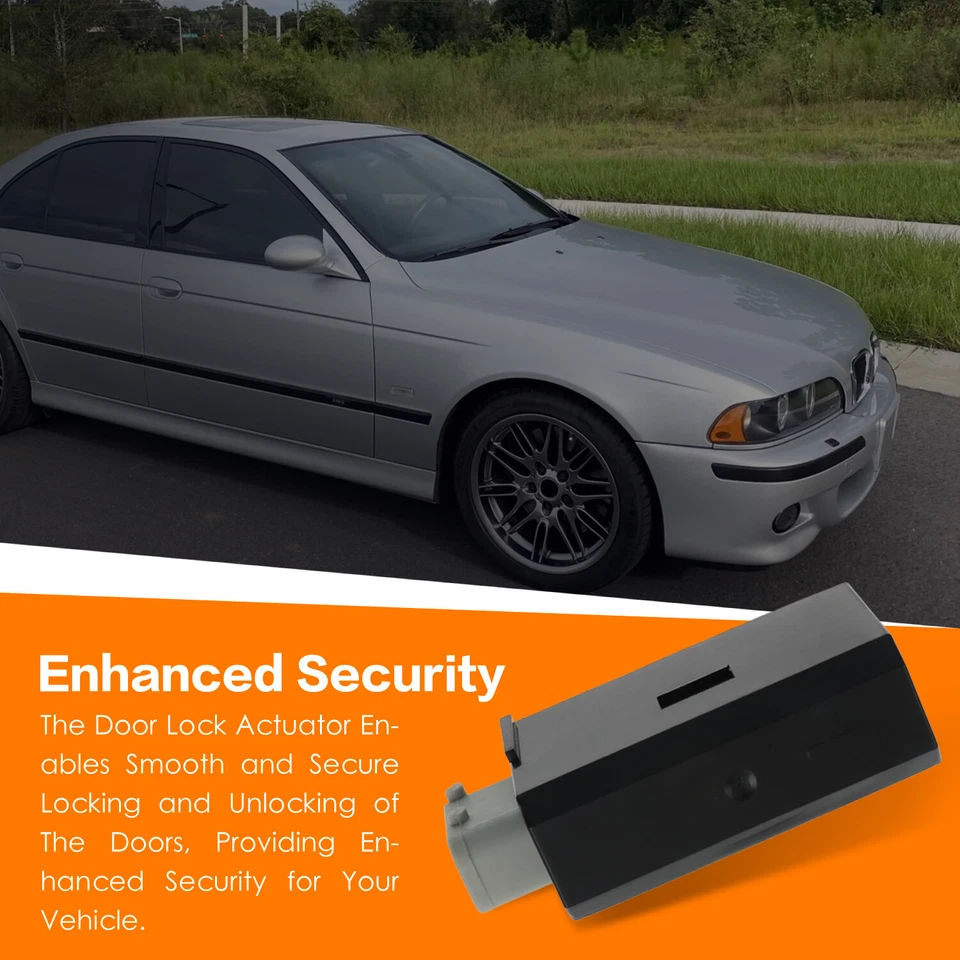 Actuador de cerradura de puerta delantera o trasera para BMW M5 525i 528i 530i 540i 740iL 750iL Foto 3 de 4