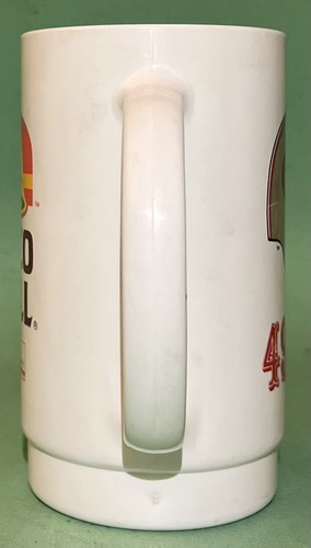 VTG TACO BELL MUG PLASTIC SAN FRANCISCO 49er FOOTBALL DR PEPPER PROMOTIONAL CUP - Picture 4 of 5