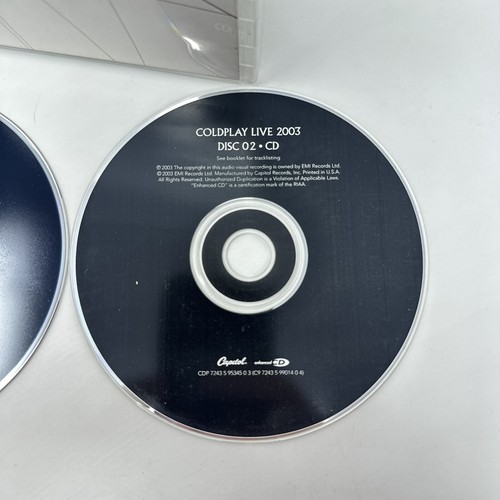 Cold Play Live 2003 DVD Set EMI LTD Live Concert / Documentary - Picture 3 of 7