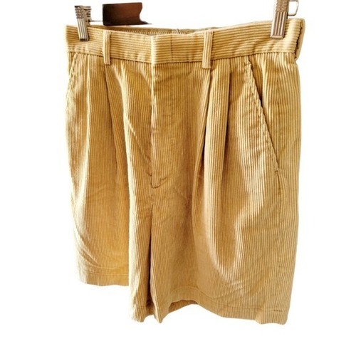 Brooks Brothers Vintage beige farbige lange Cordshorts adrett klassisch Größe 8