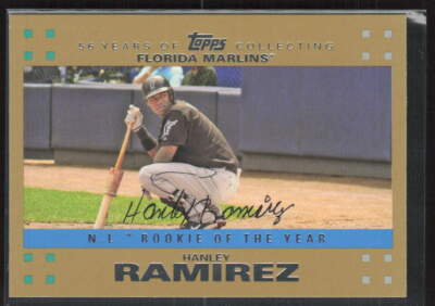 2007 Topps #324 Hanley Ramirez Gold /2007