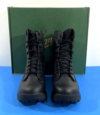 NIB 12 D MEN'S DANNER 26634 STRIKER BOLT SIDE ZIP 8" WATERPROOF BLACK BOOTS