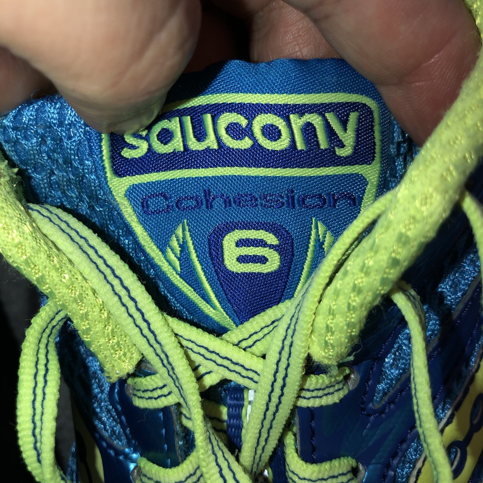 SAUCONY Cohesion 6 Womens Lace Up Low Running Sneakers Blue Mesh 15156-22 Sz 9 thumbnail 10