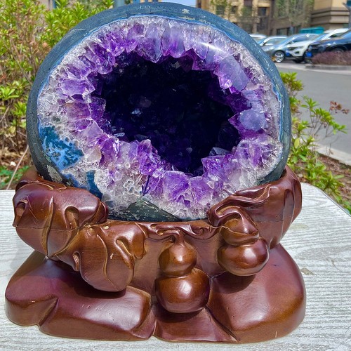 28.21LB High quality amethyst crystal - a unique crystal gift for decoration