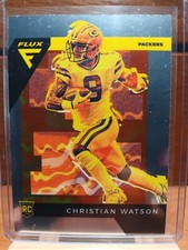 2022 Panini Chronicles Christian Watson Flux Base Rookie Packers #FX-8