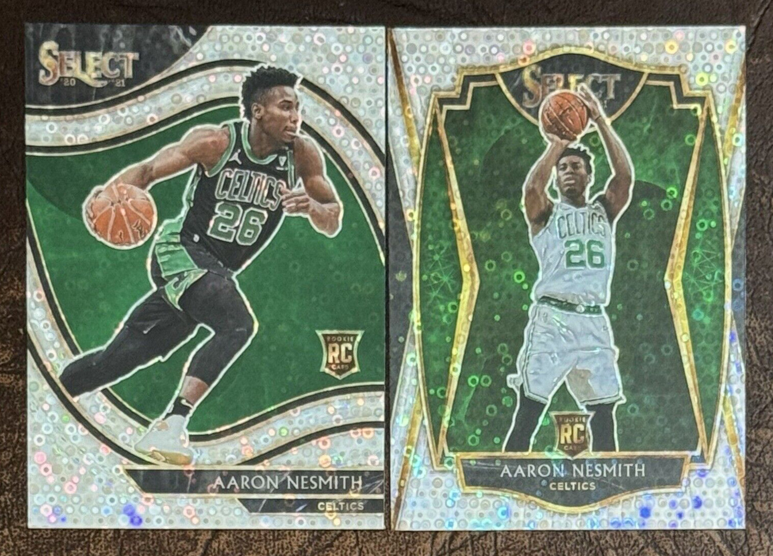 Aaron Nesmith 2020-21 Select Courtside Silver Disco Rookie + Premier Disco 🔥