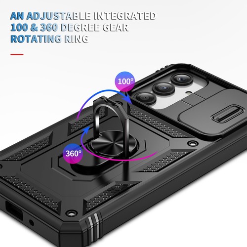 Hülle 3in1 Stoßfest Ring Ständer Cover für Samsung Galaxy A06 A16 A26 A36 A56 A15 - Bild 25 von 83