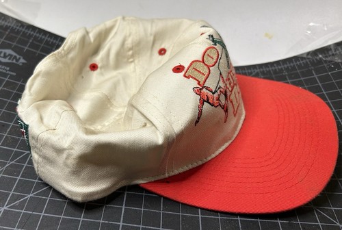 Vintage White Trucker Hat w Red Text “DO THE DEW” Snap Back New w/o Tags (Pop 1? - Picture 2 of 13