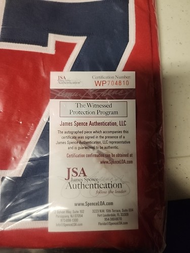 Autographed/Signed TOM GLAVINE Atlanta Blue Baseball Jersey JSA COA Auto - Picture 2 of 4