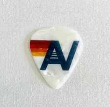 AVIATOR NATION Official White Tortoise Shell Promo Pletrum Guitar Pick